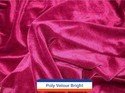 Polyester Velour Fabric