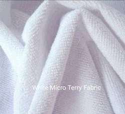 White Micro Terry Fabric