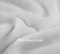 White Fleece Fabric